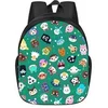 Image de Sac à Dos Animal Crossing pour Enfants Cadeaux pour Garçon et Filles (SD1790) 31*18*42 cm Vert