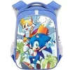 Image de Sac à Dos Sonic The Hedgehog pour Enfants Cadeaux pour Garçon (SD2094) 30*17*44 cm Bleu