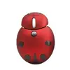 Image de Souris sans fil Mini Cartoon Ladybug-Rouge