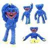 Image de Peluche Poppy Playtime Huggy Wuggy Bleu 80 cm