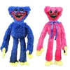 Image de Set de 2 pièces Peluche Poppy Playtime Huggy Wuggy Bleu et Rose 80 cm