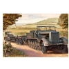 Image de Trumpeter - Semi chenille allemand Sd.Kfz.9 (18t) avec remorque Sd.Ah.116