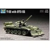 Image de Maquette char moyen soviétique t-55 avec système btu-55 1960 trumpeter