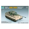 Image de Maquette char : king tiger avec zimmerit 1944 : tourelle henschel trumpeter