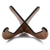 Image de Kalaok Portable Guitare Ukulele Violon En Bois Stand Crochet Pliable Support de Support pour Guitares Cadeaux De Noël Musical Strings Instrument