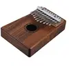 Image de 10 Pouce Pouce Piano Kalimba Mbira Sanza Hawaiian Koa Bois Massif avec Carry Bag Musique Livre Tuning Hammer Musical Cadeau AKP-10K