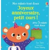 Image de Joyeux anniversaire, petit ours ! - mes rabats tout doux - dès 6 mois