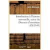 Image de Introduction à l'histoire universelle