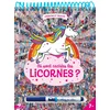 Image de Où sont cachées les licornes ? - bloc avec un feutre effaçable