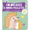 Image de Coloriages à bords pailletés - gaston le hérisson