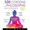 Image de 500 citations de philo dans votre poche