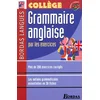 Image de Bordas langues - grammaire anglaise par les exercices