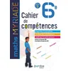 Image de Myriade maths 6e 2018 cahier de compétences élève