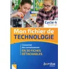 Image de Mon fichier de technologie cycle 4 2019 - livret de fiches élève
