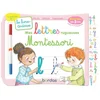 Image de Les livres-ardoises - mes lettres rugueuses montessori