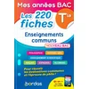Image de Mes années bac - les 200 fiches enseignements communs tle