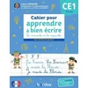 Image de Cahier pour apprendre à bien écrire ce1