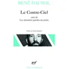 Image de Le contre-ciel / les dernières paroles du poète