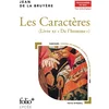 Image de Les caractères, livre xi - bac techno 2025