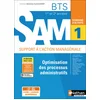 Image de Optimisation des processus administratifs bts sam 1e/2e années (dom act sam) livre + licence élève