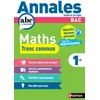 Image de Annales bac maths 1re - tronc commun