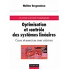 Image de Optimisation et contrôle des systèmes linéaires