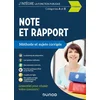 Image de Note et rapport - Méthode et sujets corrigés