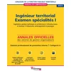 Image de Ingénieur territorial 2022. examen spécialités i