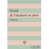 Image de Guide de l'etudiant en droit