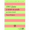 Image de 1001 fautes à éviter en arabe
