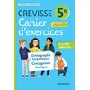 Image de Cahier Grevisse 5e (2021)