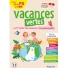 Image de Cahier de vacances 2025, de la ps vers la ms 3-4 ans - vacances vertes