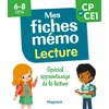 Image de Mes fiches mémo lecture cp-ce1