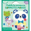 Image de J'habille les animaux en gommettes mousse