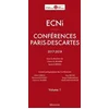 Image de Ecni ? conférences paris-descartes ? volume 1 ? 2017-2018
