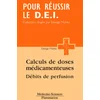 Image de Calcul des doses médicamenteuses, débits de perfusion