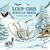 Image de Loup gris sous la neige