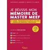 Image de Je réussis mon mémoire de master meef