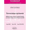 Image de Électrotechnique expérimentale
