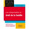 Image de Les indispensables du droit de la famille