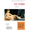 Image de Le corps volume ii - programme classes prépa hec