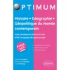 Image de Histoire - géographie - géopolitique du monde contemporain. viser l'excellence à l'écrit et à l'oral d'hec en quelque 80 sujets corrigés