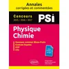Image de Physique-chimie. psi. annales corrigées et commentées. concours 2015/2016/2017