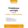Image de Problèmes corrigés posés au capes de mathématiques de 2012 à 2017