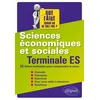 Image de Sciences économiques et sociales - terminale es