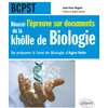 Image de Réussir l'épreuve sur documents de la khôlle de biologie