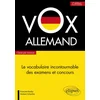 Image de Vox allemand. le vocabulaire incontournable des examens et concours classé par niveaux - 2e édition