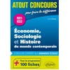 Image de Économie, sociologie et histoire du monde contemporain (esh) - concours d'entrée aux grandes écoles - ece1 et ece2 - 100 fiches