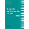 Image de L'essentiel de l'introduction au droit - 2e édition