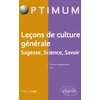 Image de Leçons de culture générale, sagesse, science, savoir